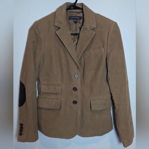 Banana Republic Brown Blazer with Black Accents